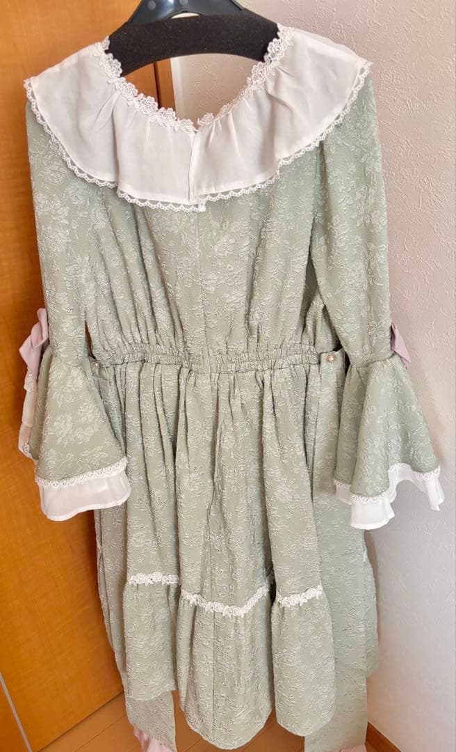 axes kawaii メアリー姫袖ドレス　ミント