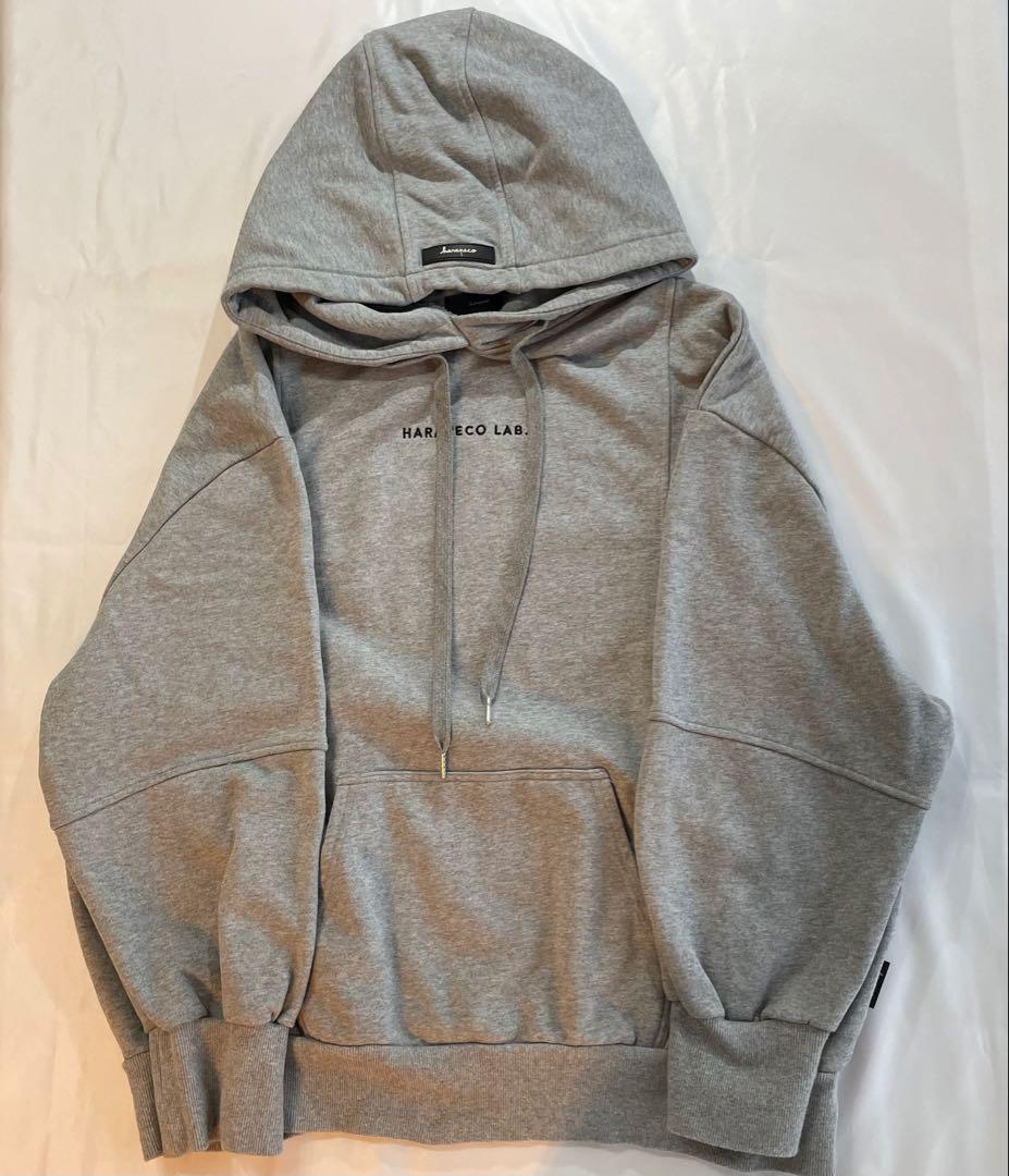 harapeco Eve パーカー フーディ L グレー くま はらぺこ商店