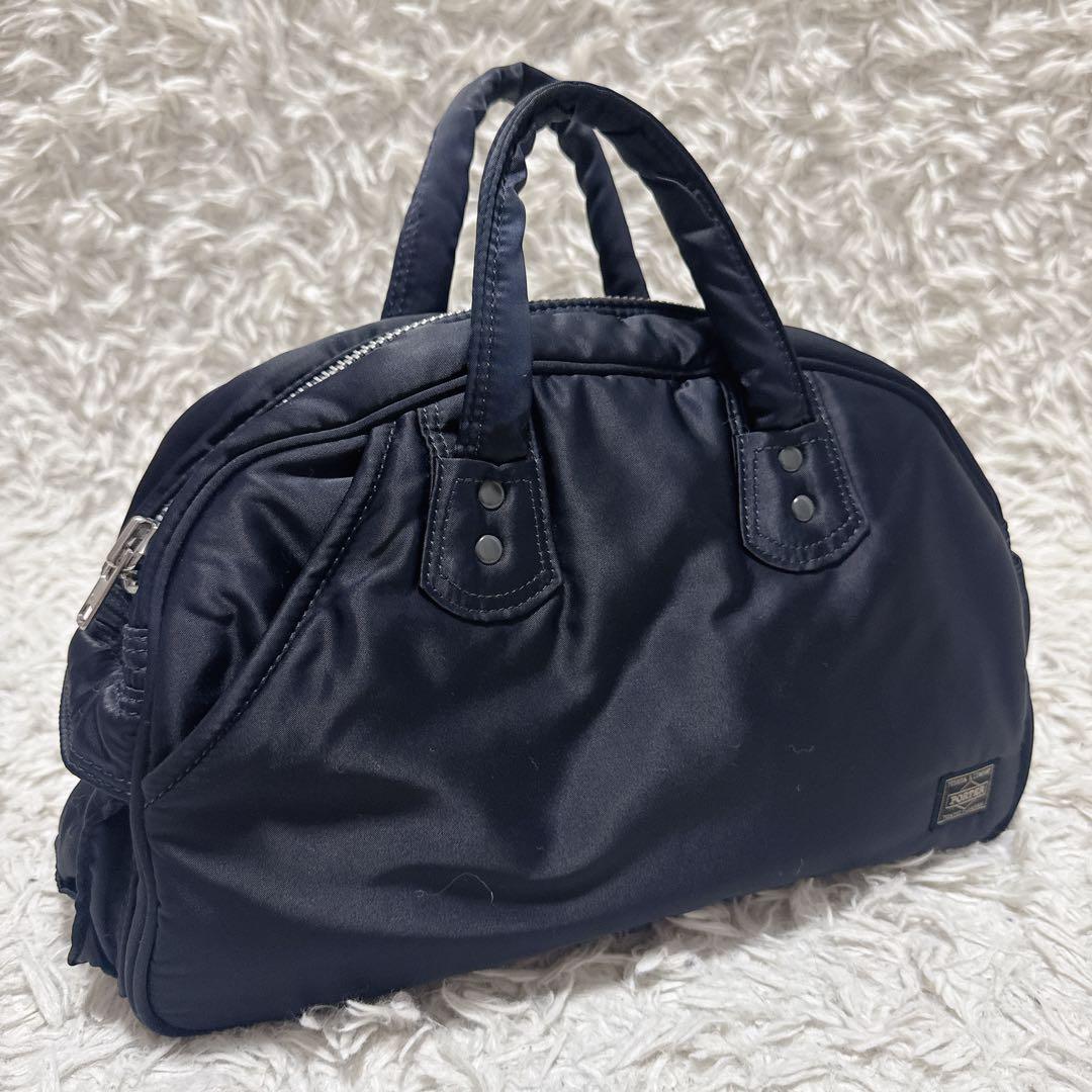 《美品》PORTER ポーター　ナイロン ミニ　ボストンバッグ 黒
