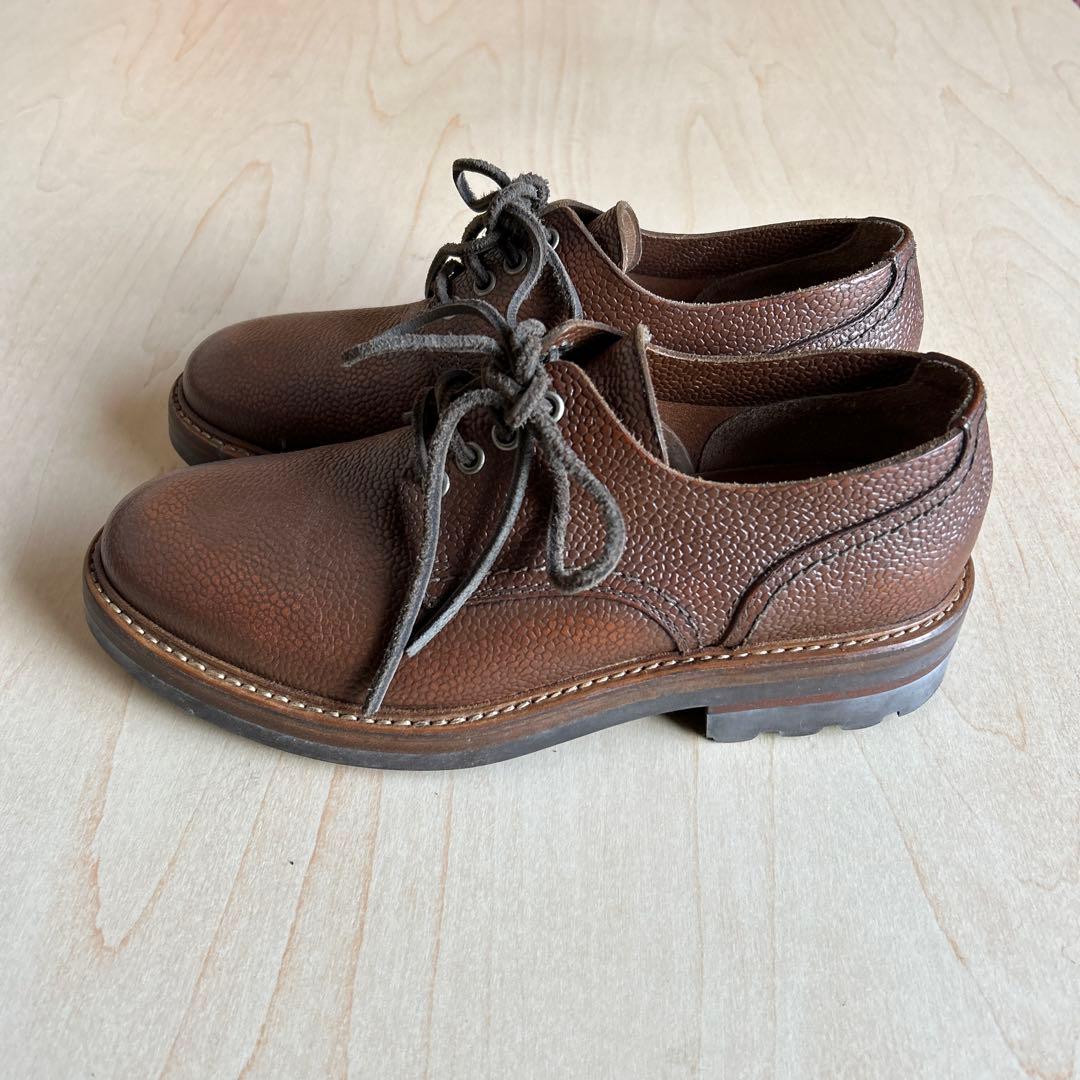 ブッテロ　ダービーシューズ　ブラウン39