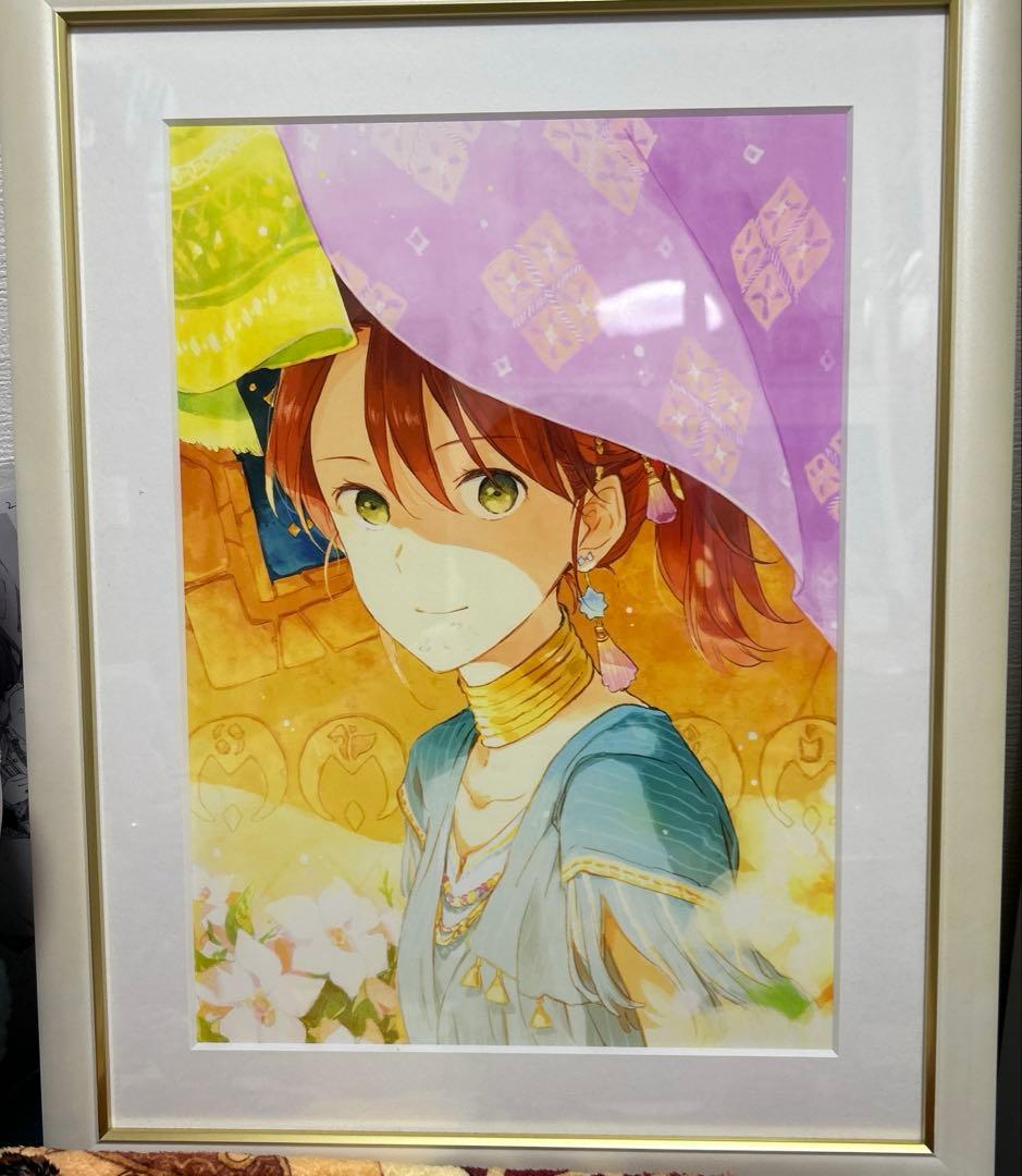 赤髪の白雪姫 カフェ キャラファイングラフ オリジナル複製原画