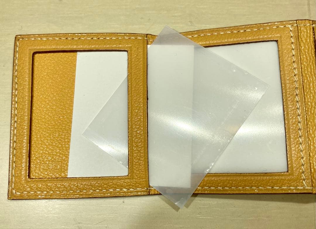 エルメス　ミニフォトフレーム　6枚用　イエロー　HERMES ギフト対応可能