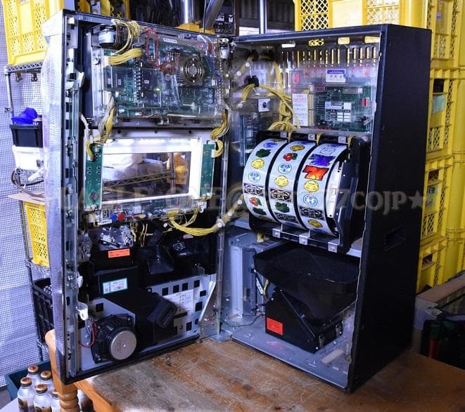 【名機】★押忍！番長2★大都技研★パチスロ★轟パネル★不要機★ジャンク★