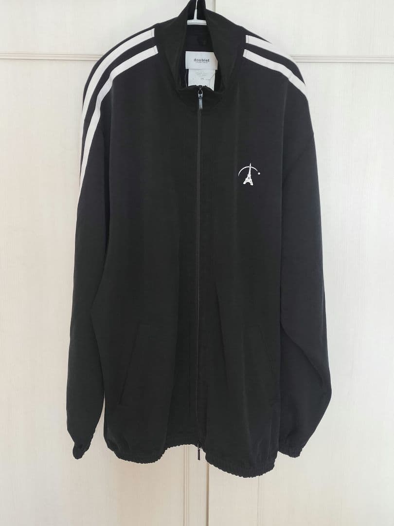 モンスター ヴィンテージ エフェクト トラック ジャケット ブラック