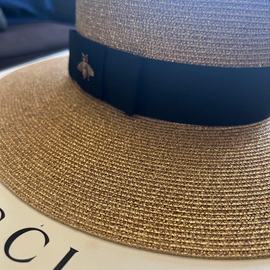 GUCCIカンカン帽子美品