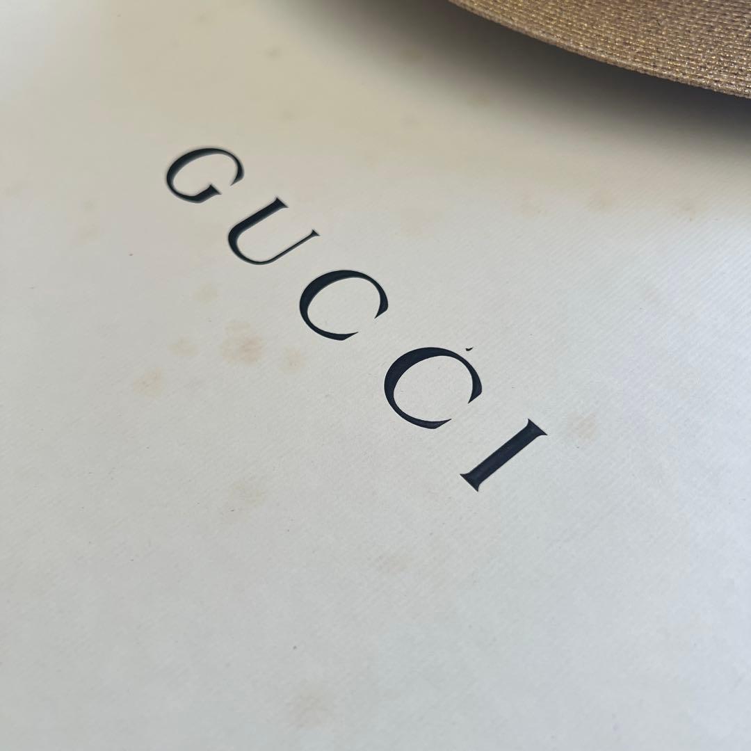 GUCCIカンカン帽子美品
