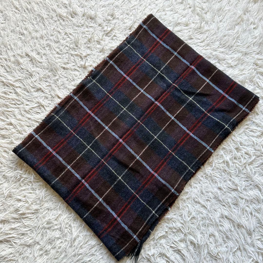 美品✨ブルックスブラザーズ　コロンボ　カシミヤ100% マフラー　チェック