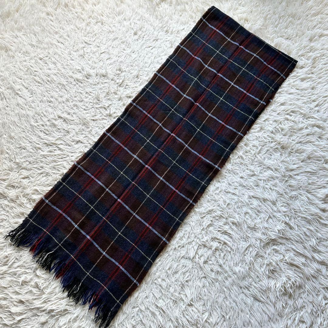 美品✨ブルックスブラザーズ　コロンボ　カシミヤ100% マフラー　チェック