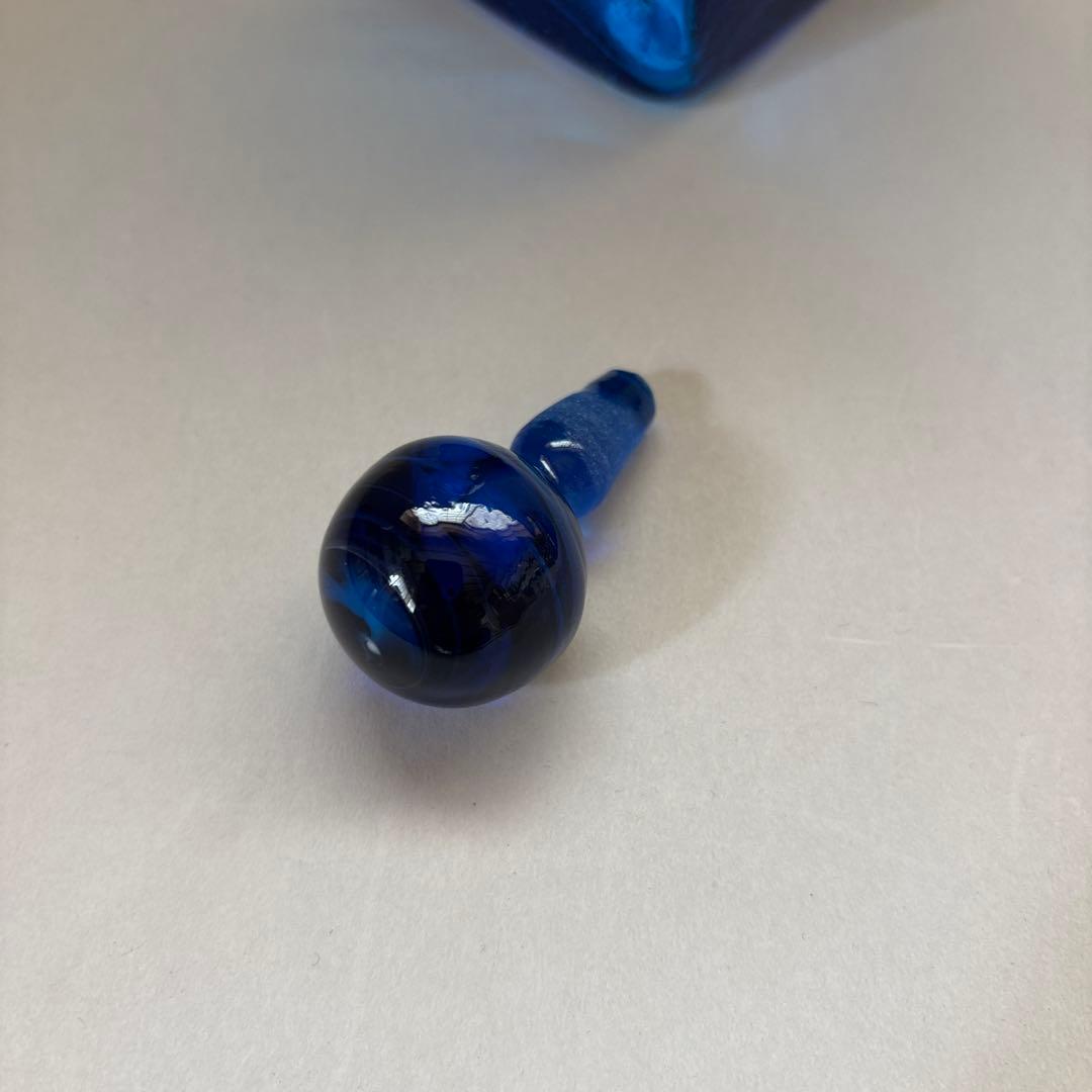 倉敷ガラス　小谷真三　デキャンタ　酒瓶　民藝