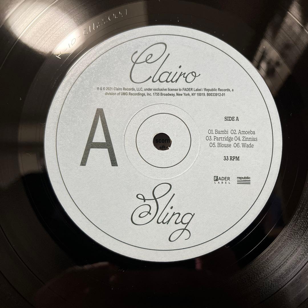 CLAIRO クレイロ SLING BLACK VINYL アナログ レコード