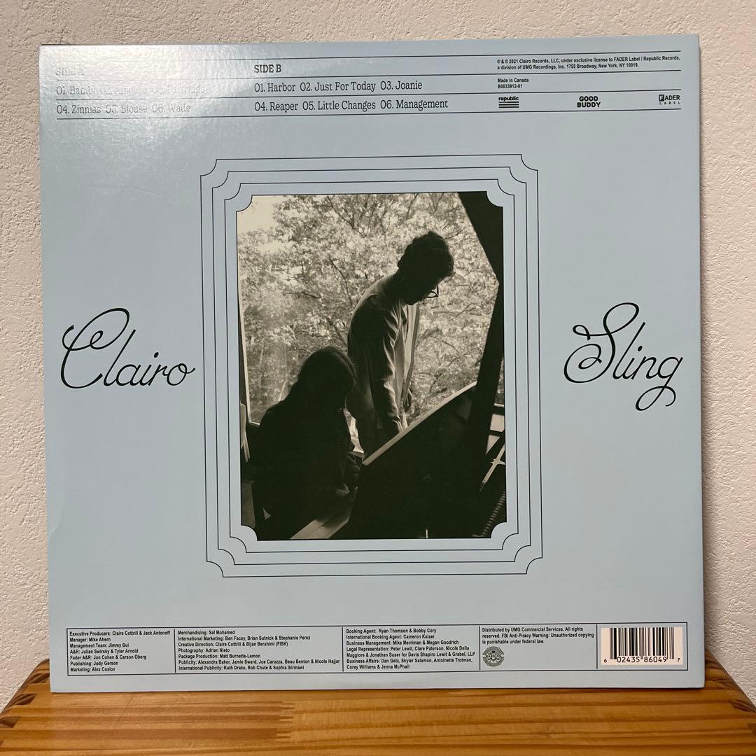 CLAIRO クレイロ SLING BLACK VINYL アナログ レコード