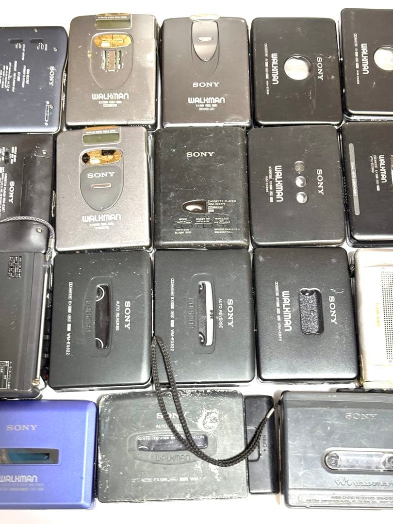 SONY カセットプレーヤー　ジャンク品 24台まとめセット