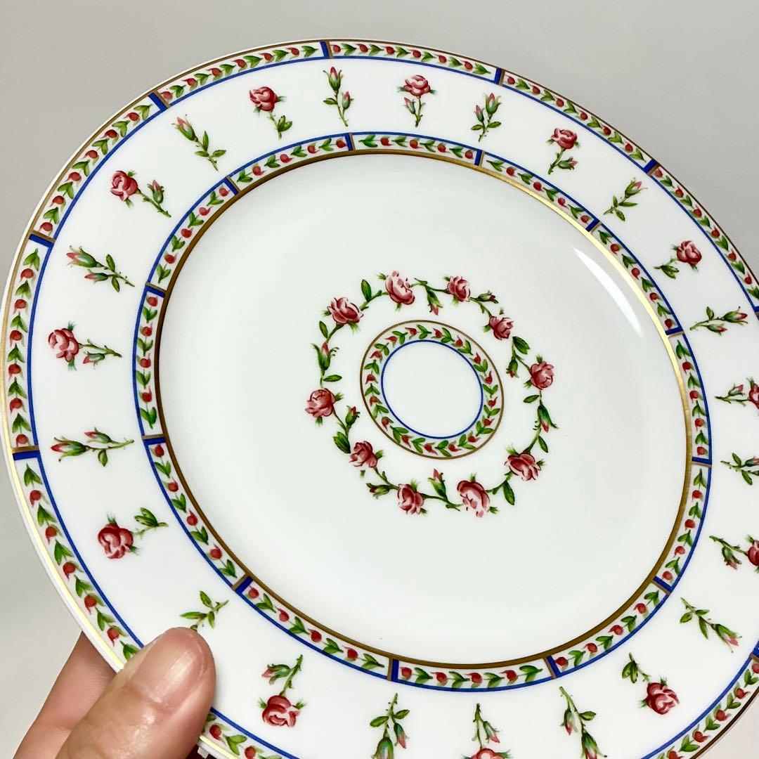 リモージュ　A. RAYNAUD & C° レイノー　薔薇の物語　シリーズ　皿