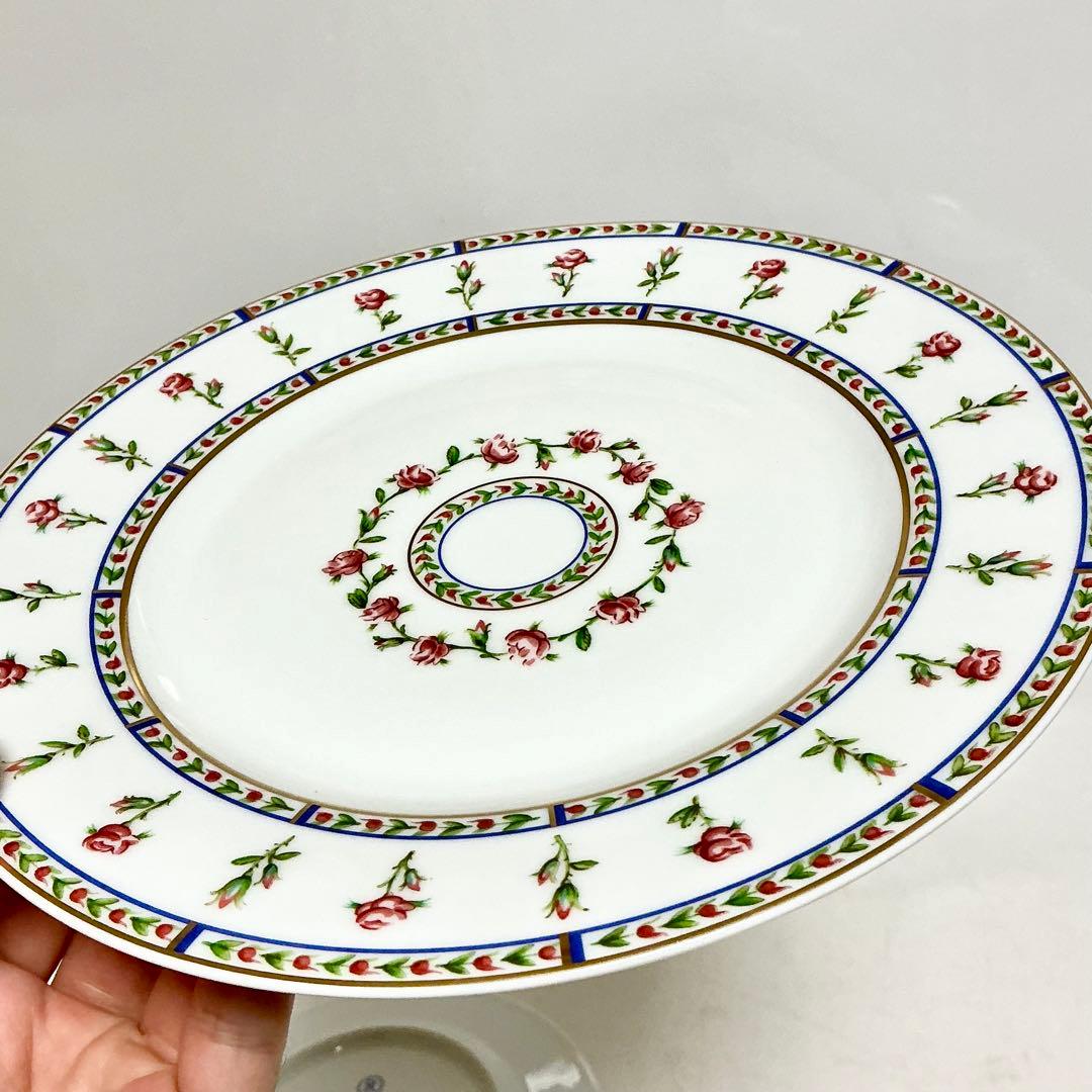 リモージュ　A. RAYNAUD & C° レイノー　薔薇の物語　シリーズ　皿