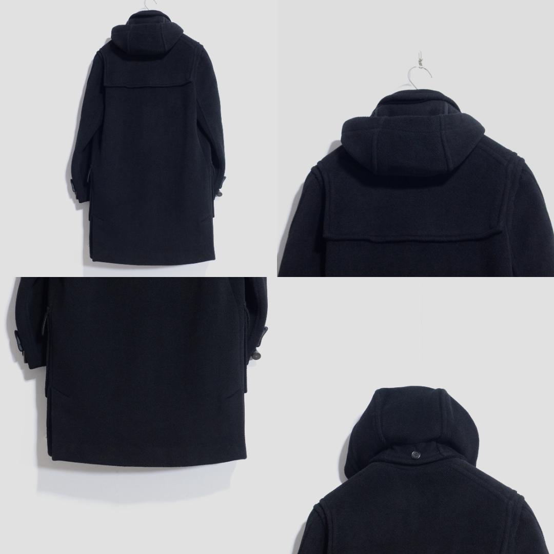 超貴重極上品 グレンフェル エルメススタイル ダッフル ムーアブルック 黒 M