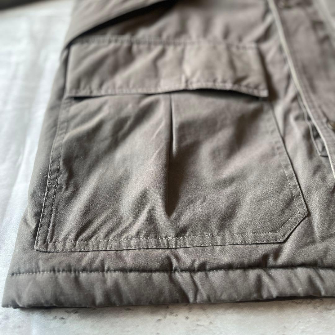 【美品】LONDON FOG ハンティングジャケット コーデュロイ襟 裏地 茶