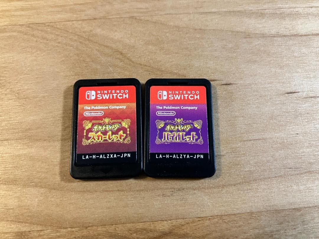 【美品】ポケモン スカーレット・バイオレット ダブルパック★未開封プロモ2枚付