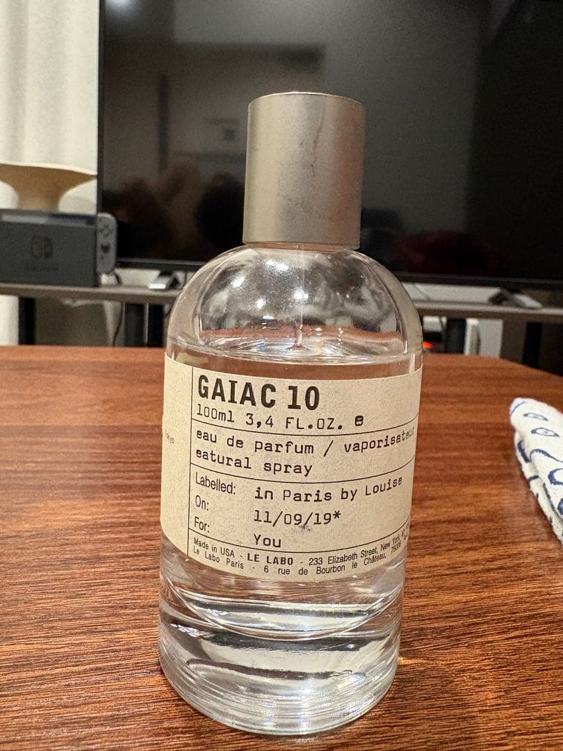 LE LABO GAIAC10ルラボ