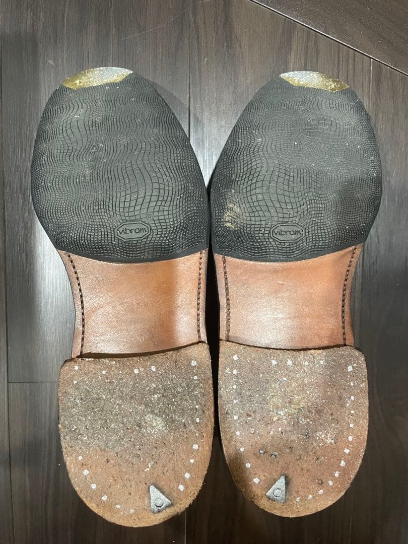 ハノーバー製 Sears ウイングチップ 黒 ビンテージ アメリカ靴