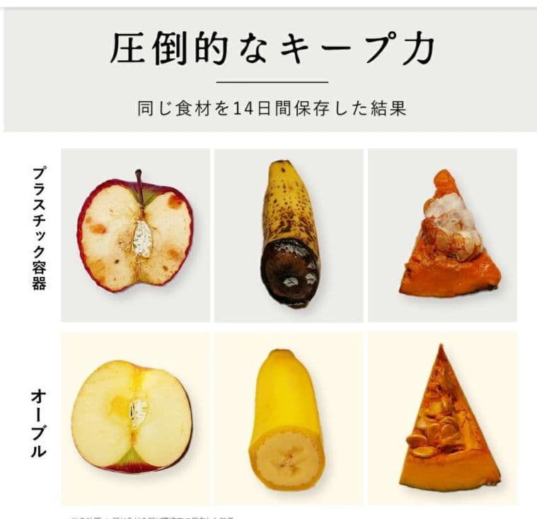 即購入OK★新品★真空保存容器★OoBLE( オーブル)ミニ