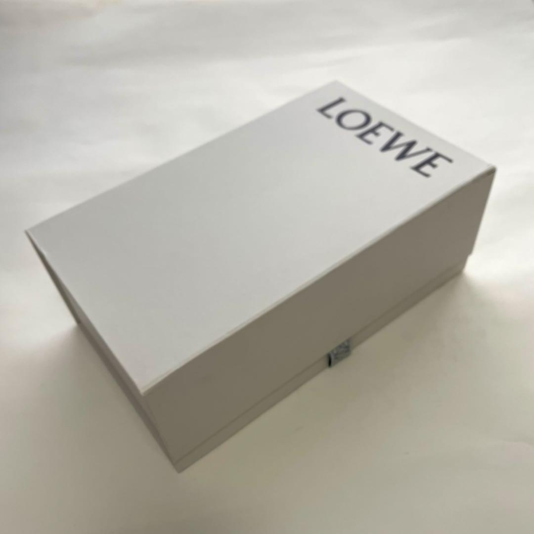 LOEWE アナグラムフラップキャンバススニーカー 37