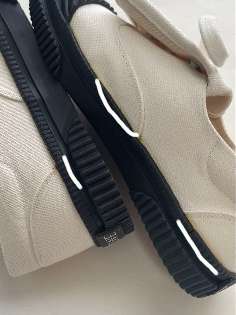 LOEWE アナグラムフラップキャンバススニーカー 37