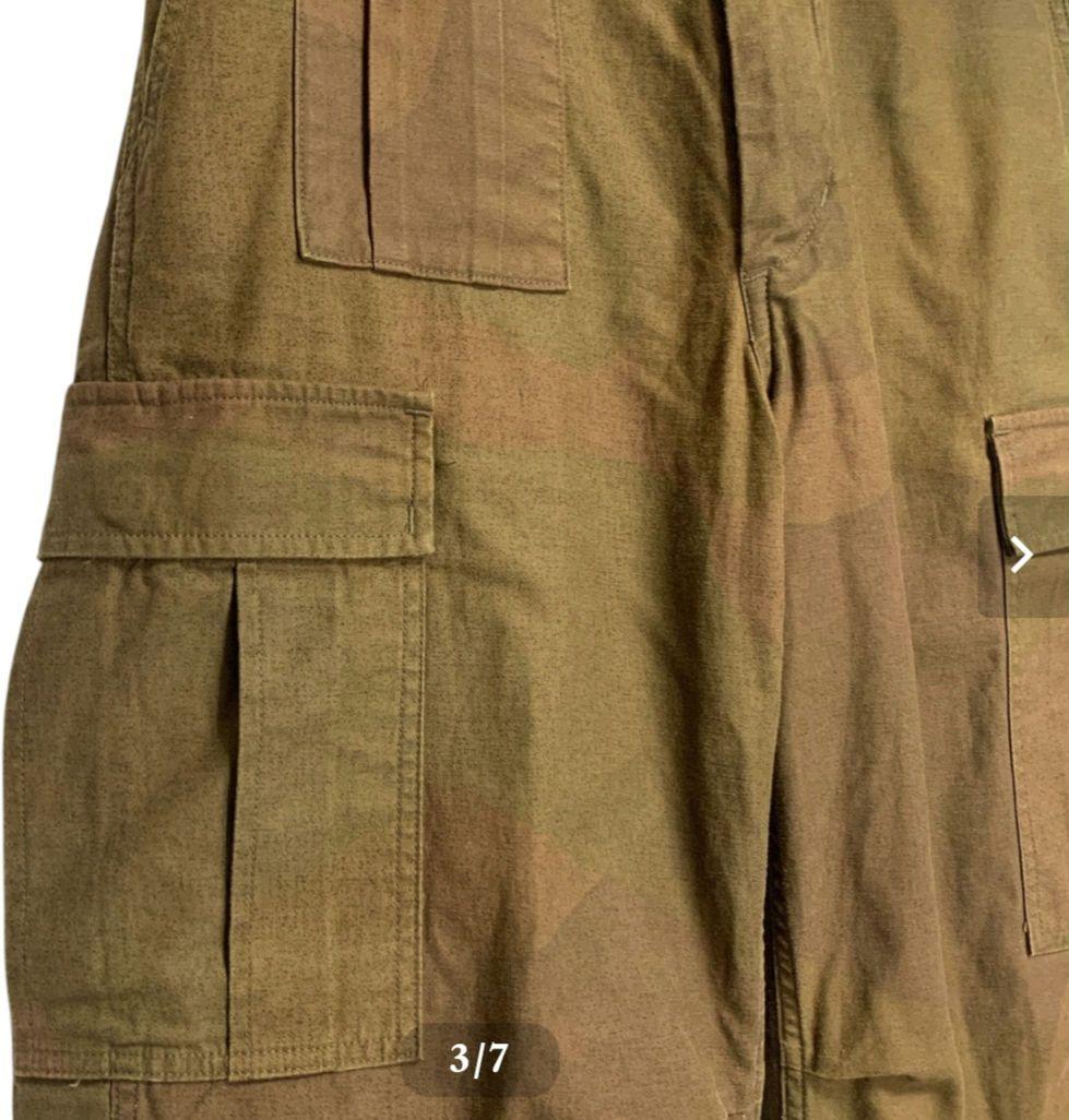 パンツ NIGEL CABOURN BRUSH CAMO 34