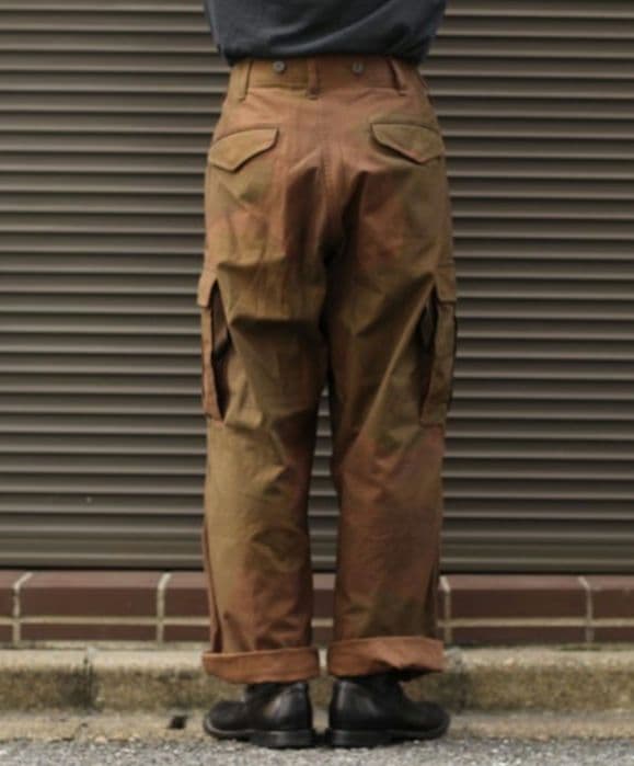 パンツ NIGEL CABOURN BRUSH CAMO 34