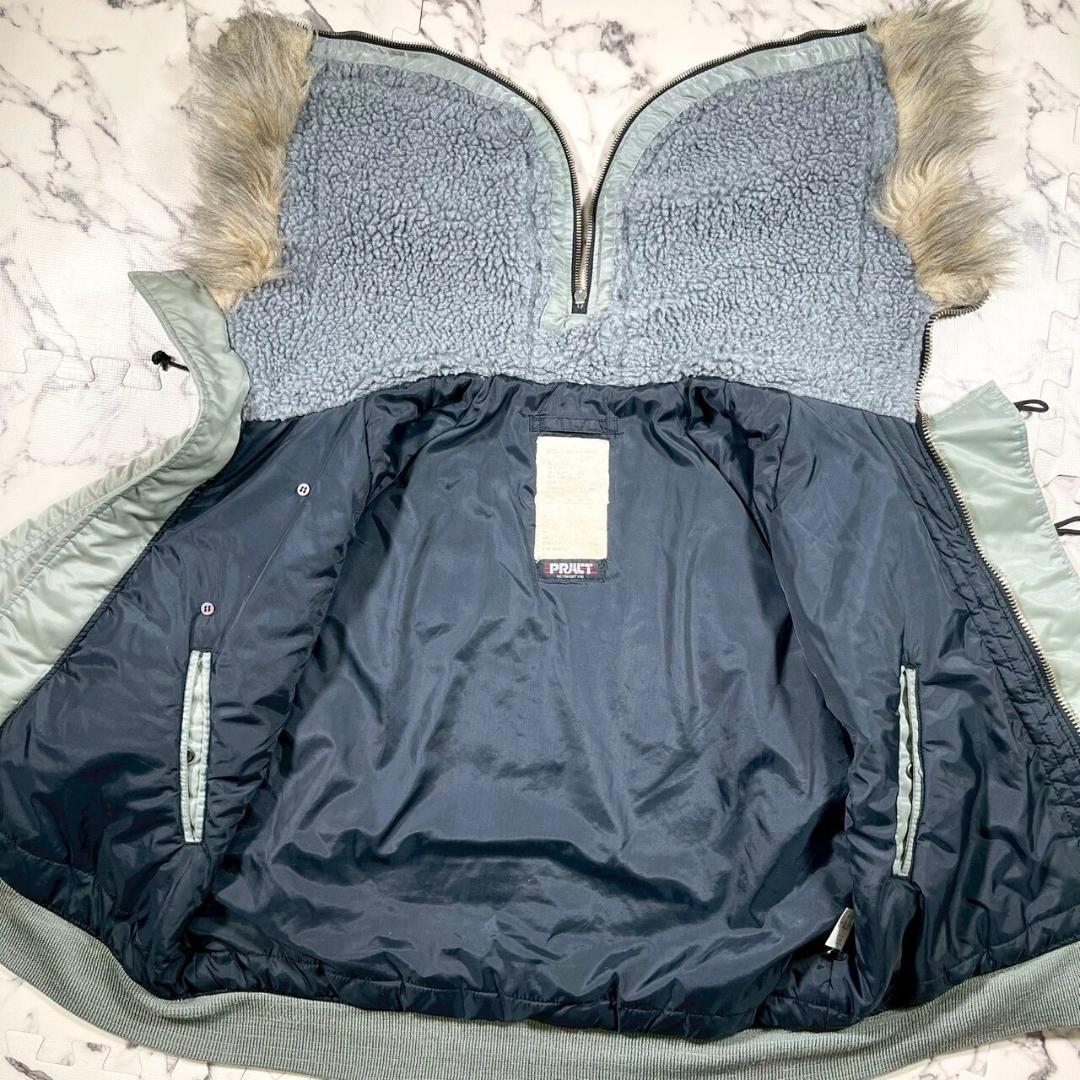 ✨90's✨PRACT【L】N-2B フライトジャケット 短丈 アウター Y2K