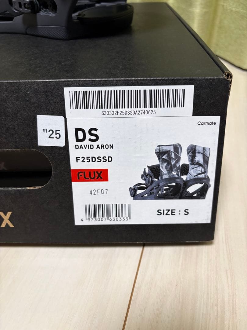 新品FLUX DS サイズS フラックス ビンディング バインディング