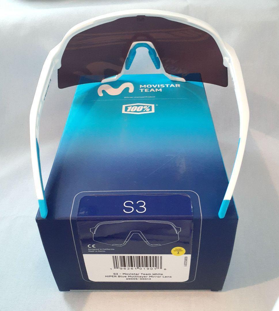 100% S3 モビスターチームエディション ワンハンドレッド サングラス