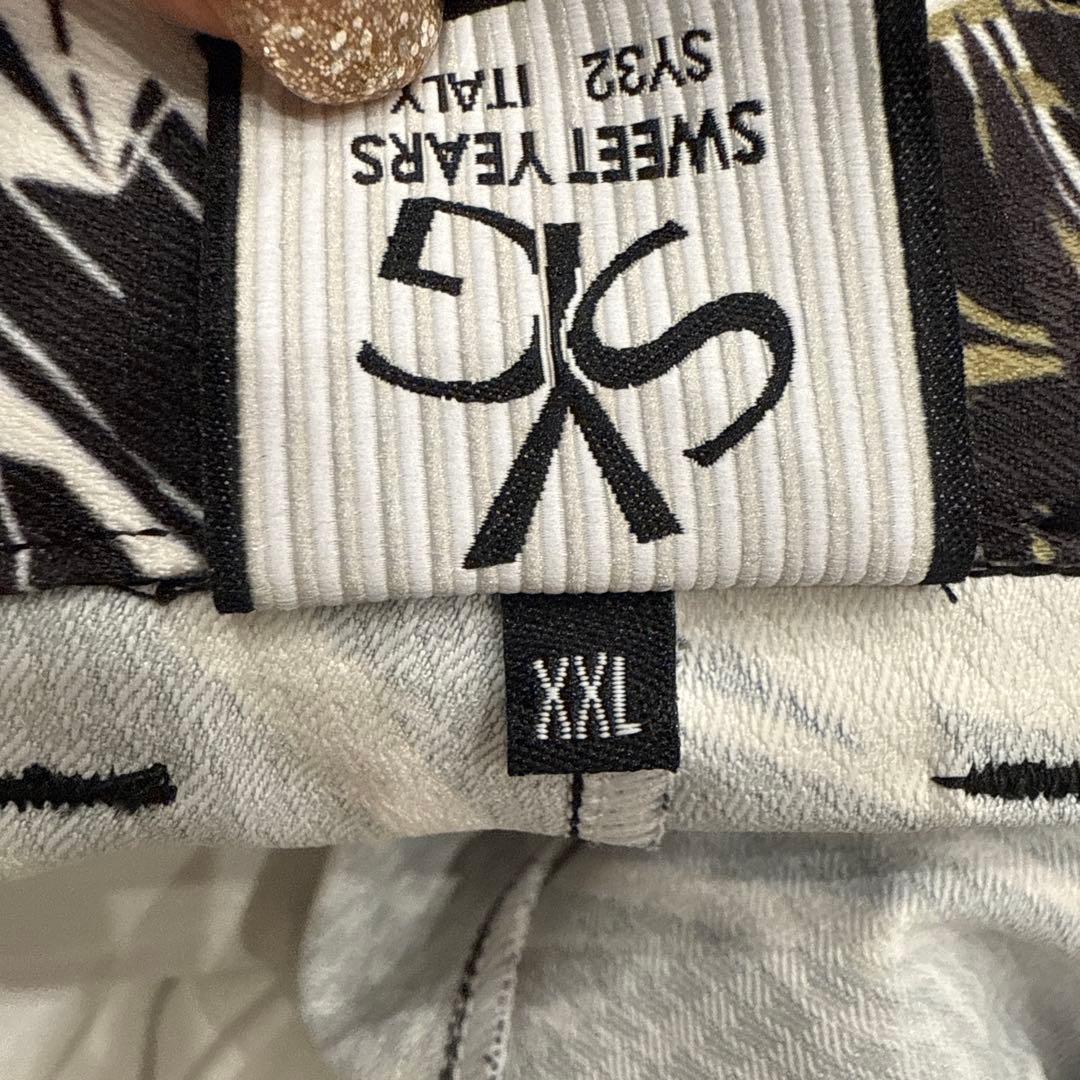 SY32 BY SWEET YEARS ジオメトリックショートパンツ