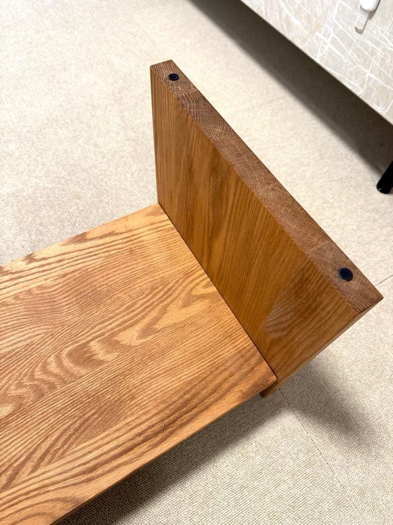 MOMO NATURAL(モモナチュラル) GLASS LOW TABLE