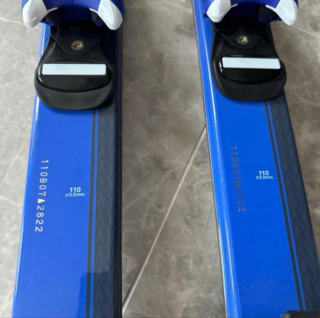 スキー板一式　ワックスつき