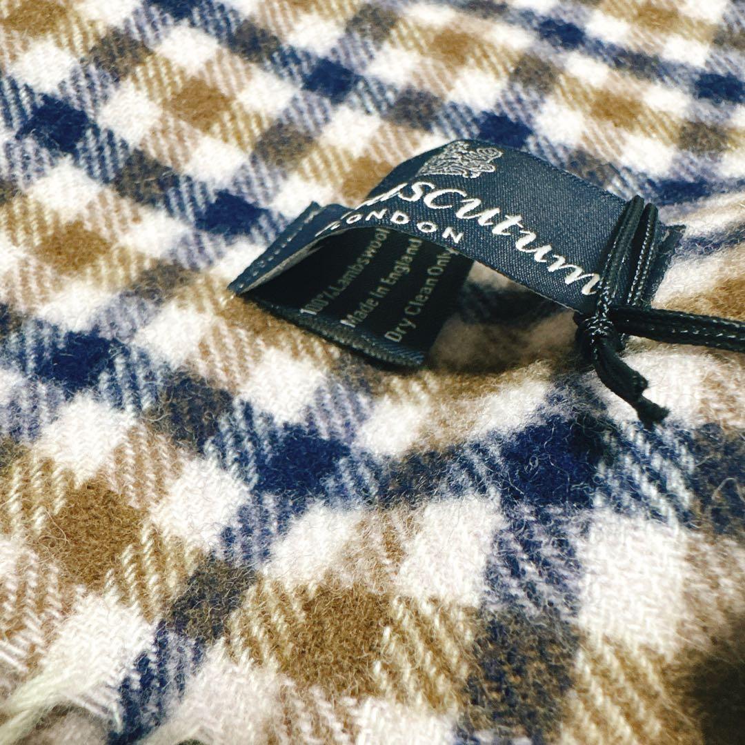 新品未使用タグ付✨Aquascutum アクアスキュータム マフラー チェック