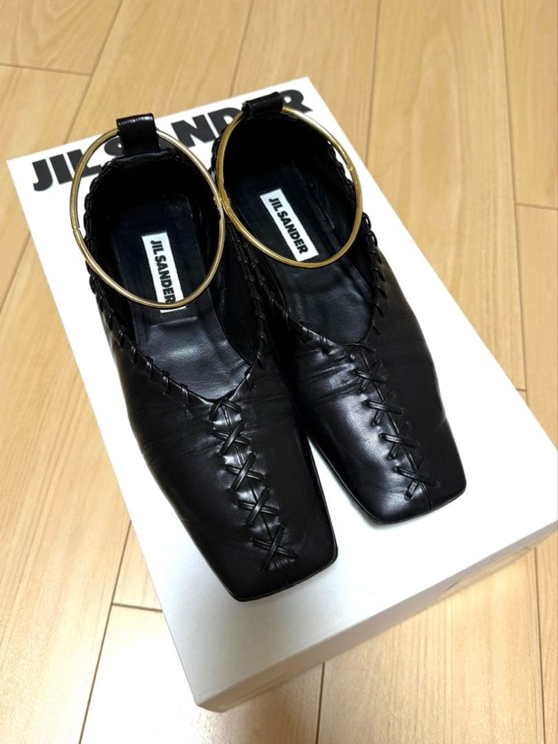 JIL SANDER バレリーナ ブラック 36サイズ