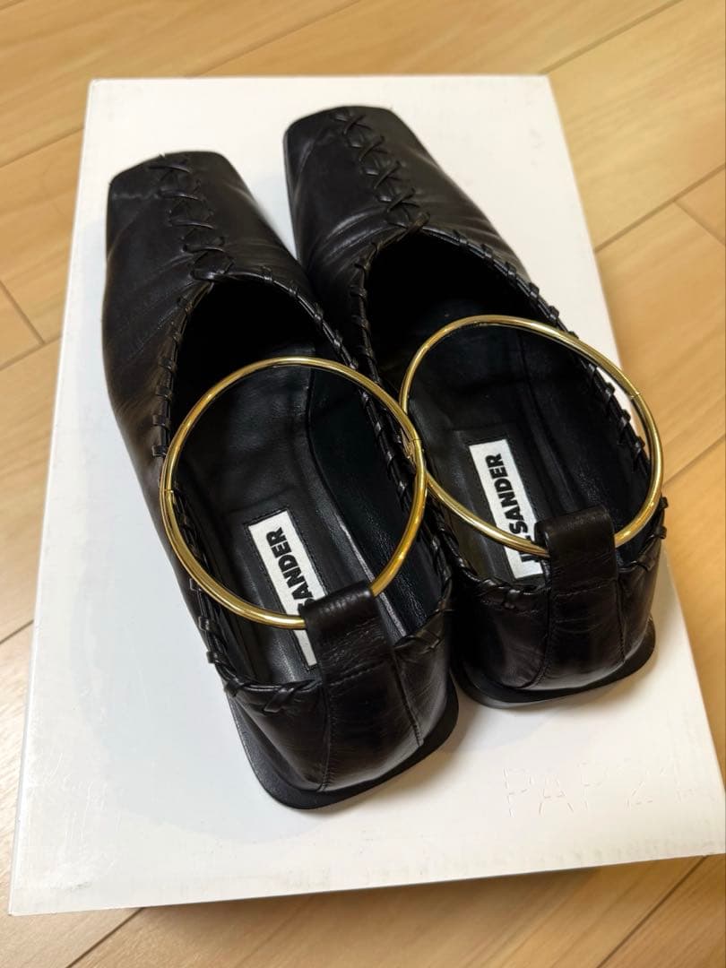 JIL SANDER バレリーナ ブラック 36サイズ