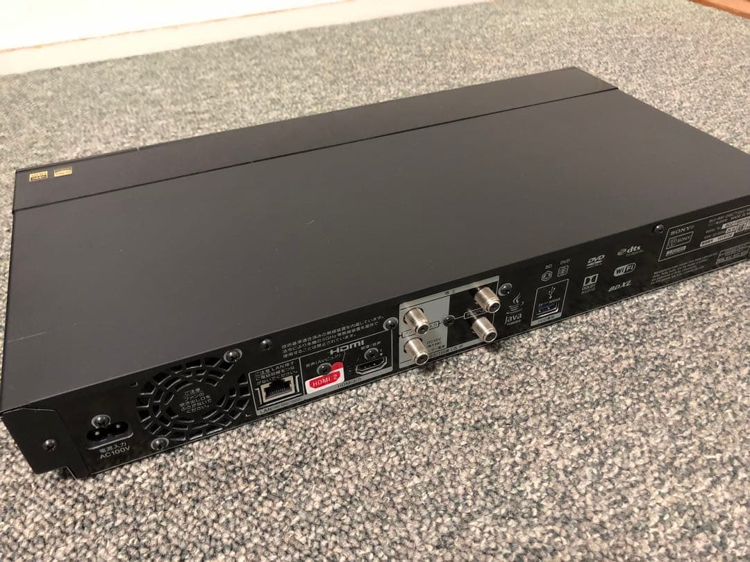 SONY BDZ-FBW1000 1TB ブルーレイレコーダー 2019年製