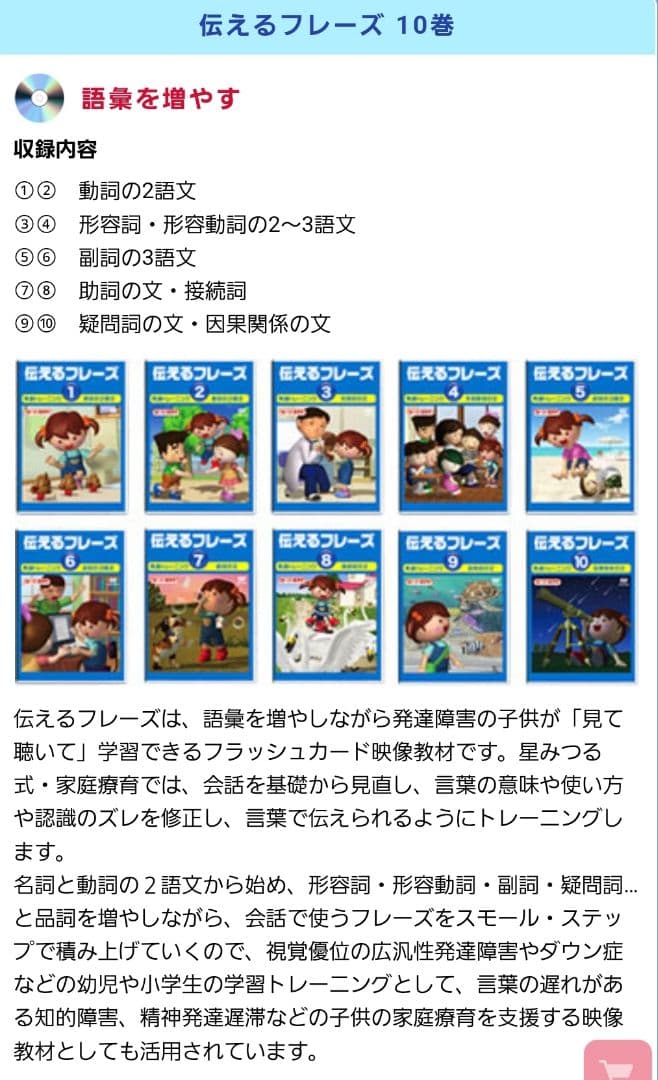 星みつる式 言語訓練ST 言葉トレーニングDVD全28巻セット