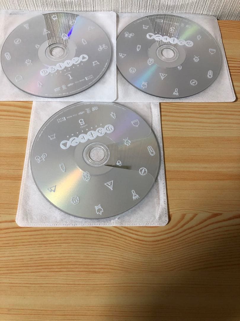 ゆるキャン△ レンタル　全巻　dvd