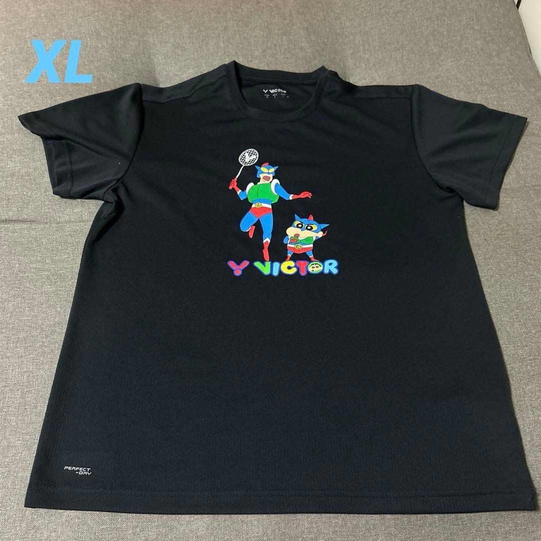 バドミントンヨネックスビクターTシャツユニフォームサイズXL特注