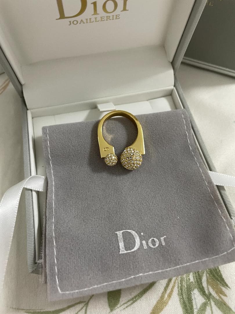 ゴールド/即発送 ディオール リング DIOR 指輪