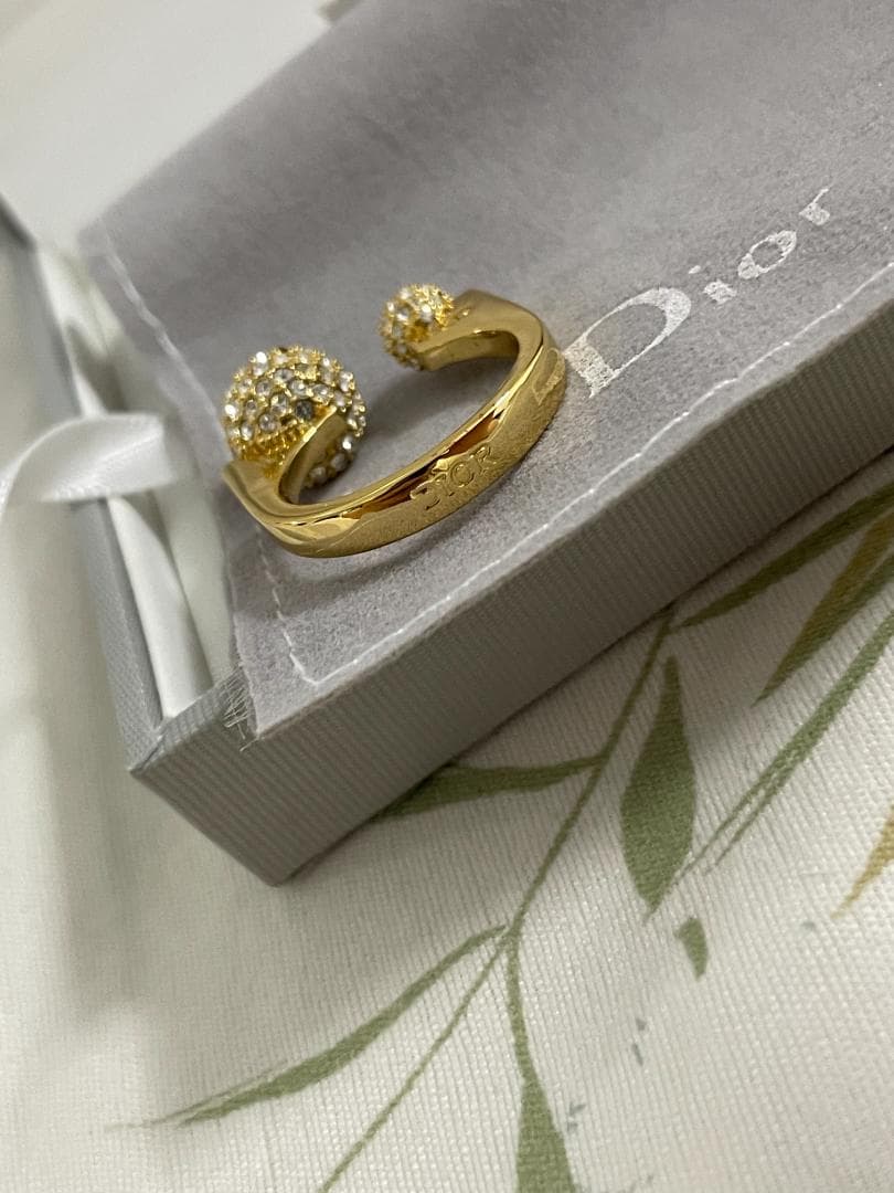ゴールド/即発送 ディオール リング DIOR 指輪