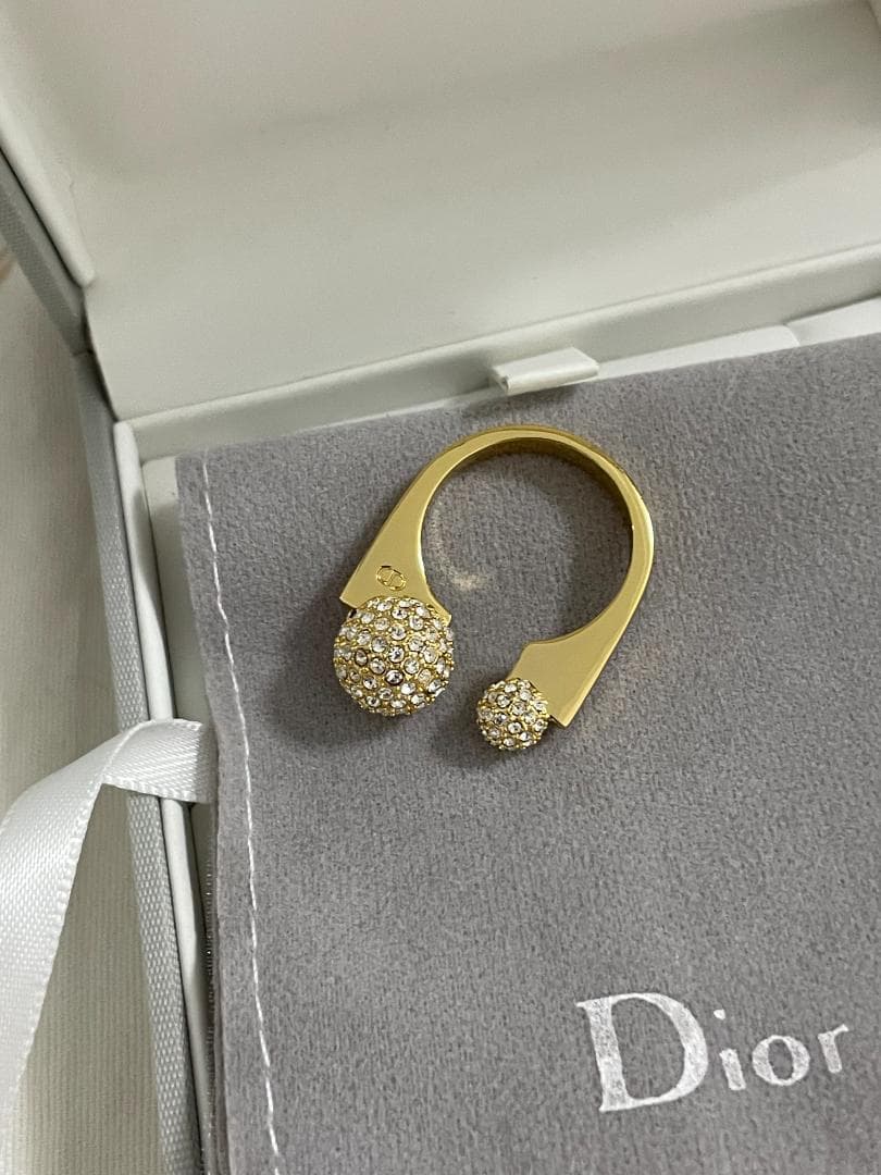 ゴールド/即発送 ディオール リング DIOR 指輪