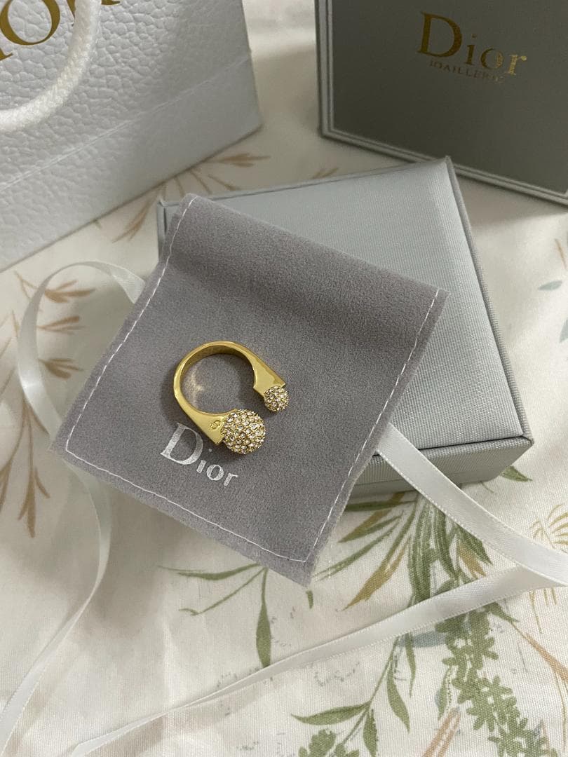 ゴールド/即発送 ディオール リング DIOR 指輪