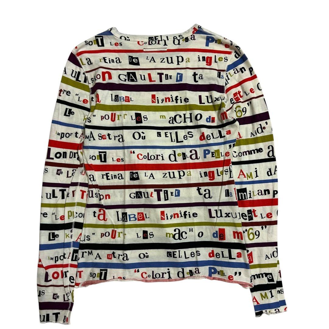 トップス Jean Paul GAULTIER FEMME long cutsew Y2K