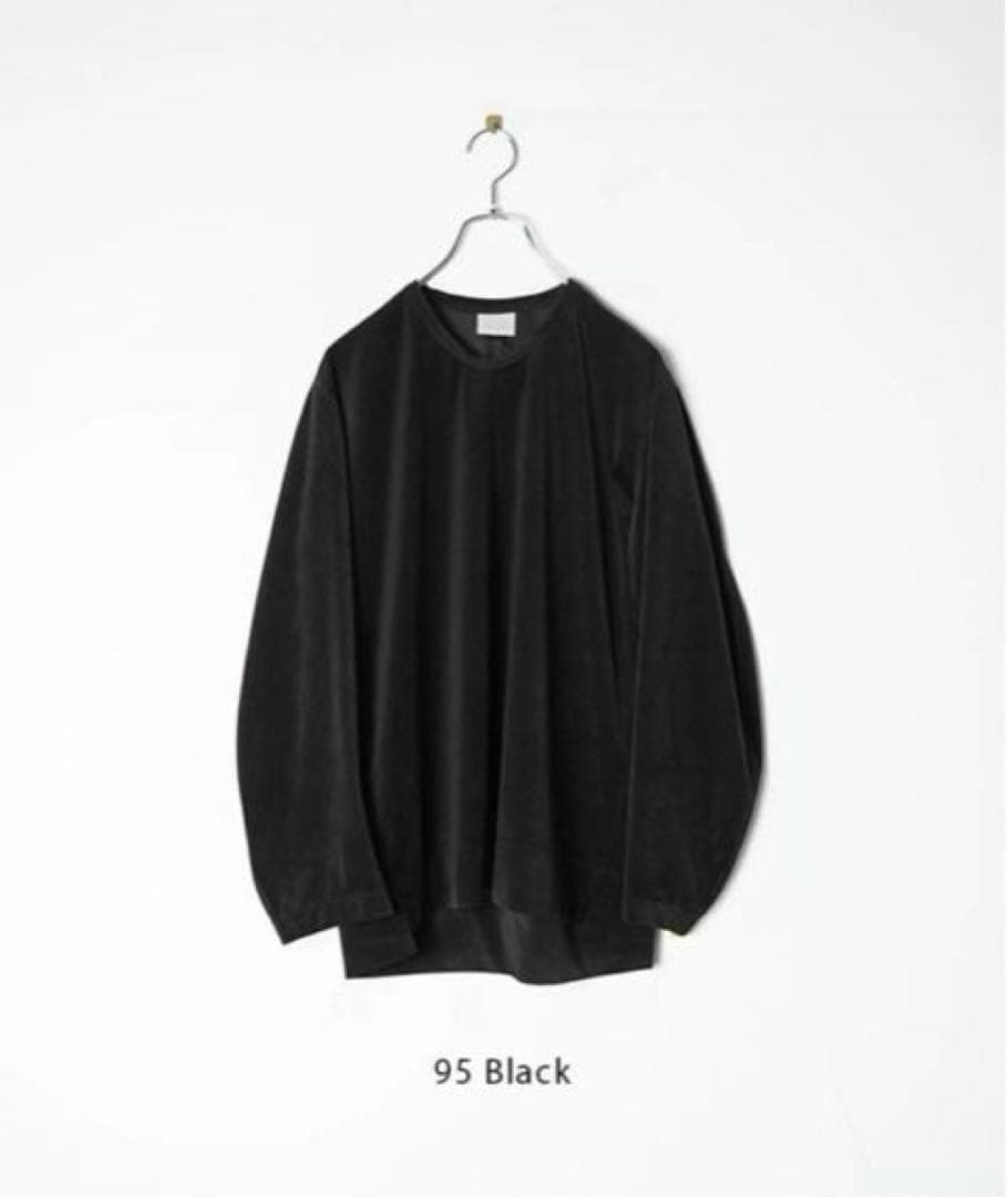 【美品】NO CONTROL AIR ヘリンボーン クルーネックプルオーバー 黒