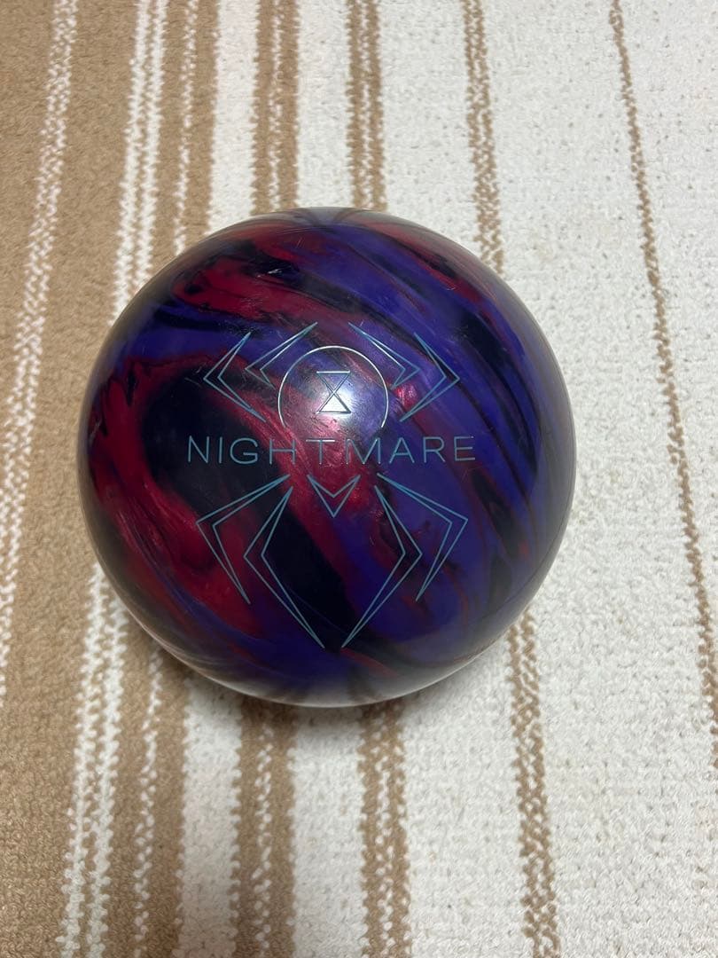 ハンマー社 ブラックウィドーナイトメア ボウリングボール15ポンド
