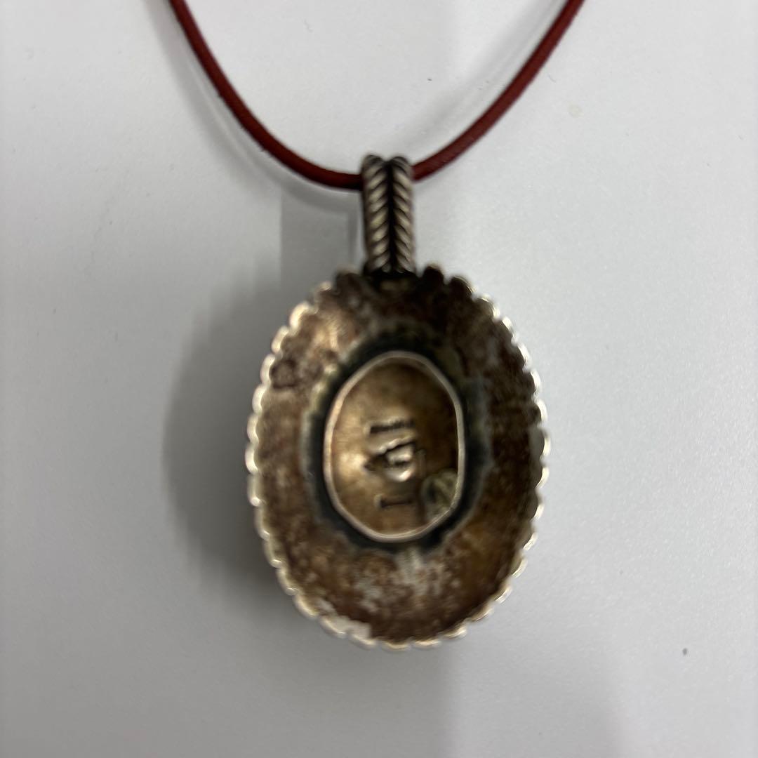 シルバー ターコイズ ペンダント ネックレス