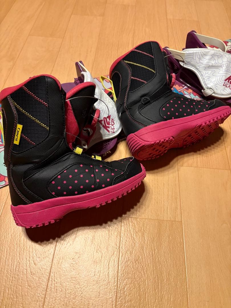 スノーボード　ブーツ　セット　キッズ